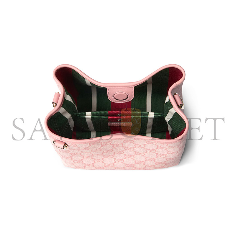 G*u*i gg emblem small bucket bag 815118 (19*18*11cm)